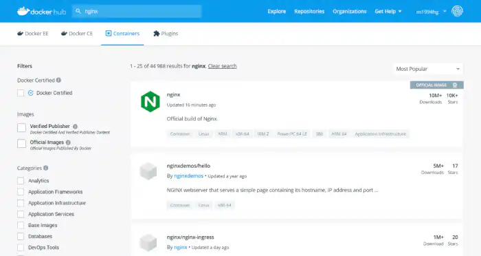 Screen Docker