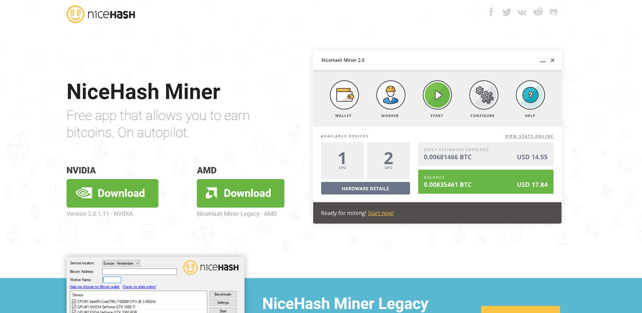 Nice Hash miner